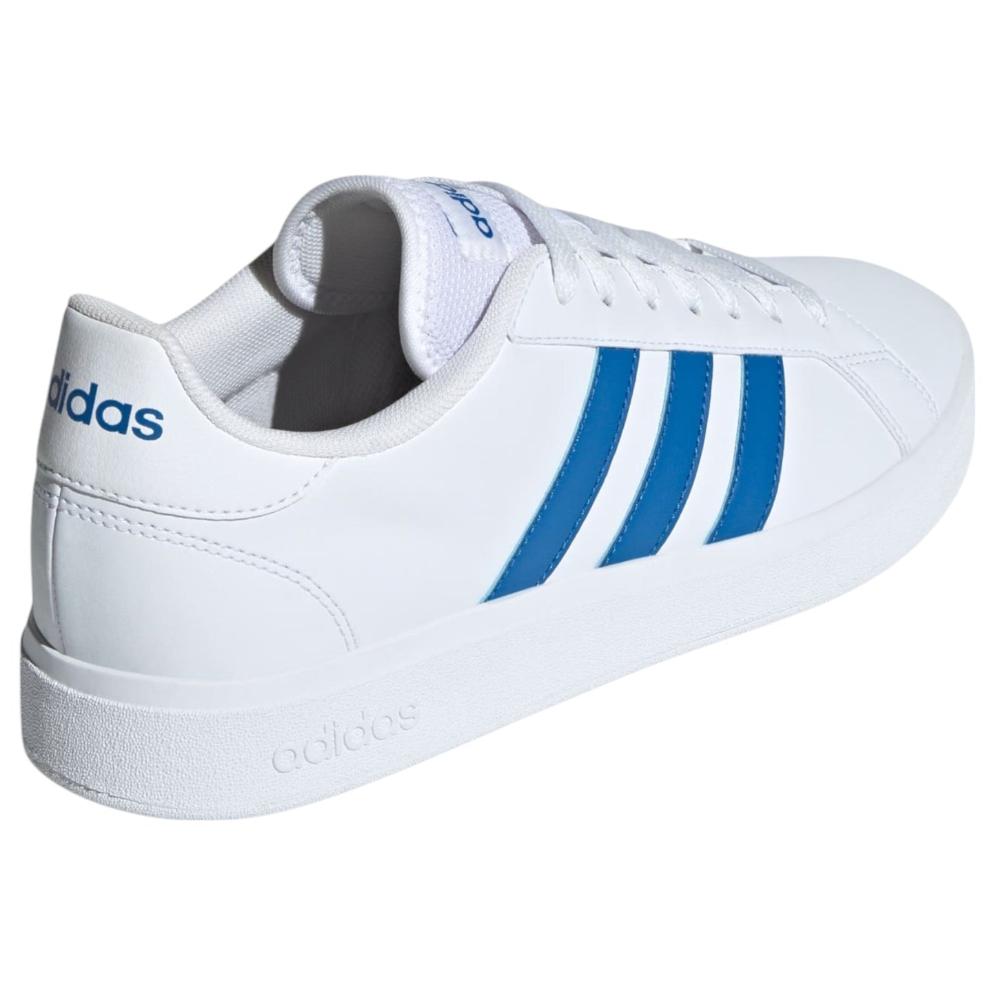Mens Adidas Grand Court Base 2 Shoes White/Blue