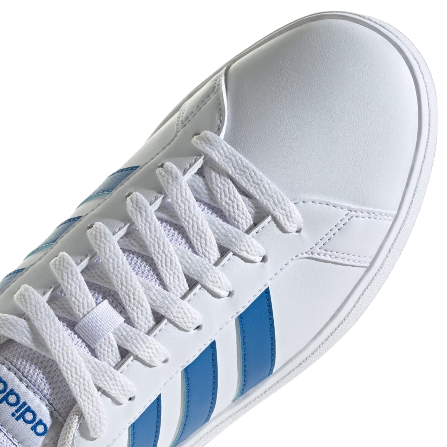Mens Adidas Grand Court Base 2 Shoes White/Blue