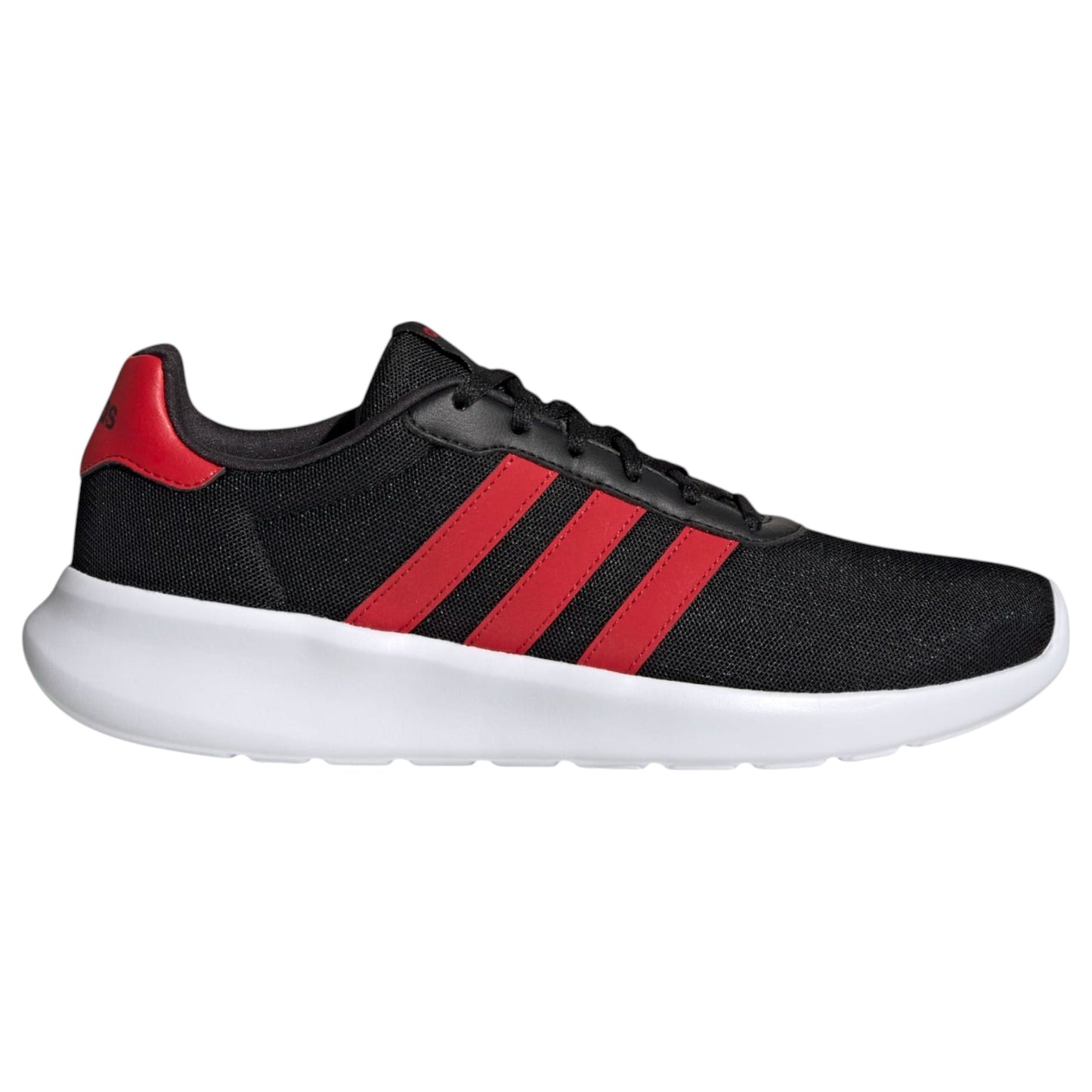 Mens Adidas Lite Racer 3.0 Shoes Black/Red