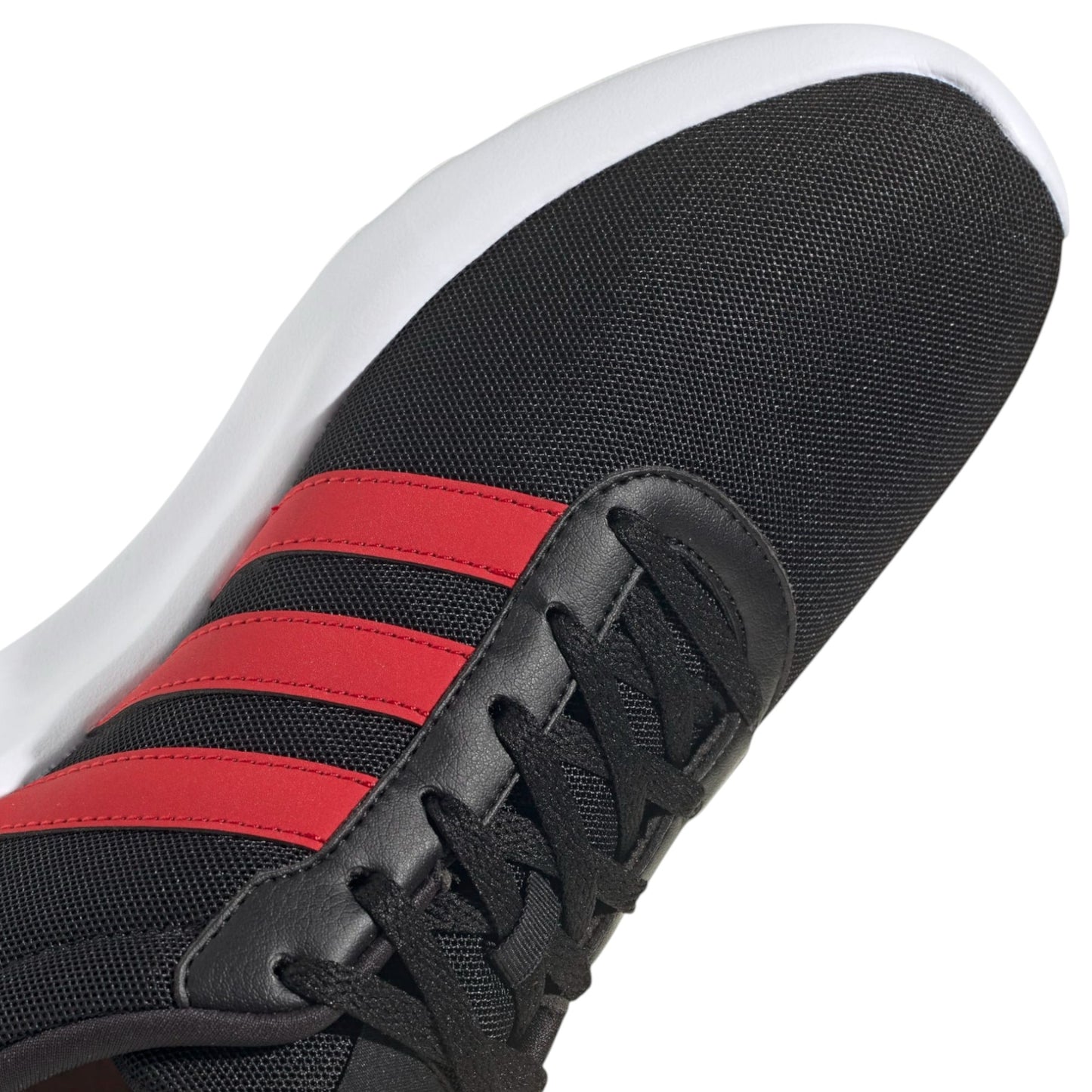Mens Adidas Lite Racer 3.0 Shoes Black/Red