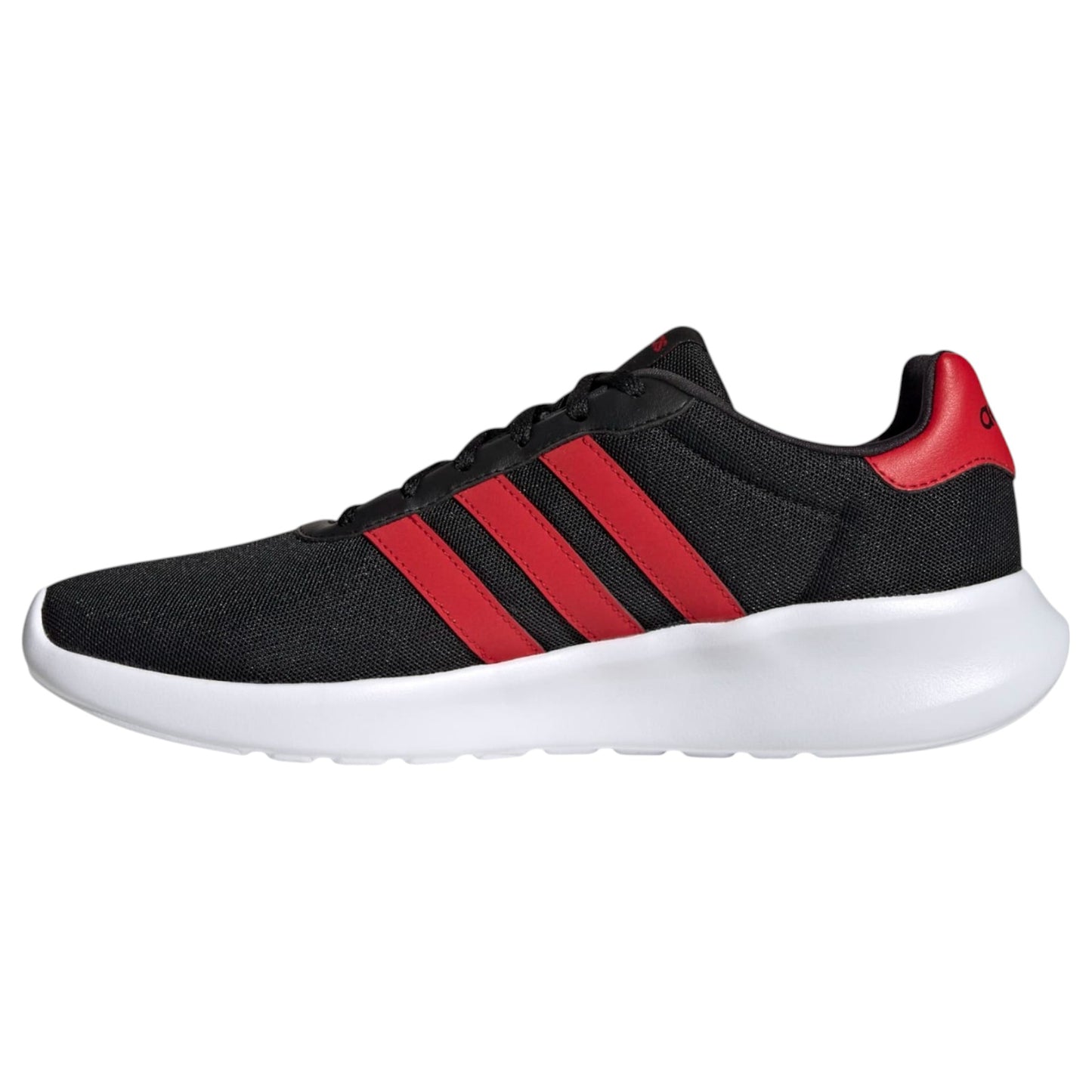 Mens Adidas Lite Racer 3.0 Shoes Black/Red