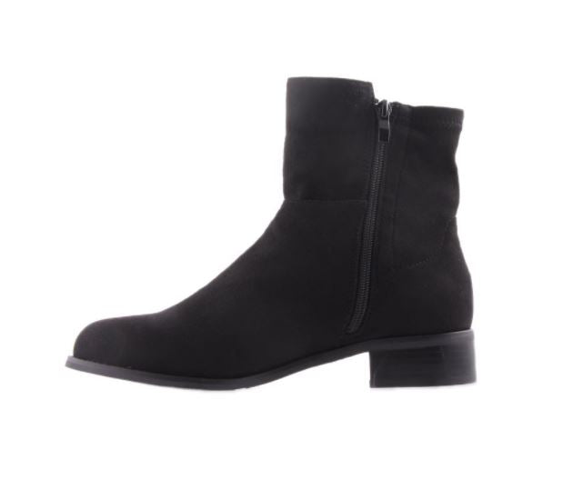 Womens Bellissimo Alicia Shoes Black Dress Winter Comfort Boots
