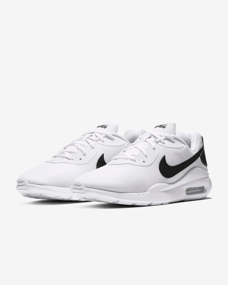 Mens Nike Air Max Oketo White/Black Sports Running Shoes