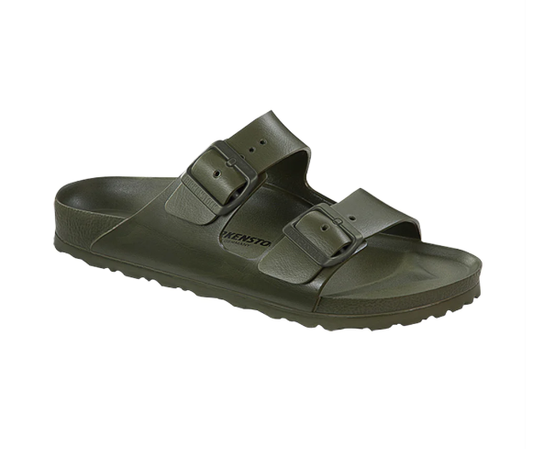 Mens Birkenstock Arizona Eva Sandals Khaki