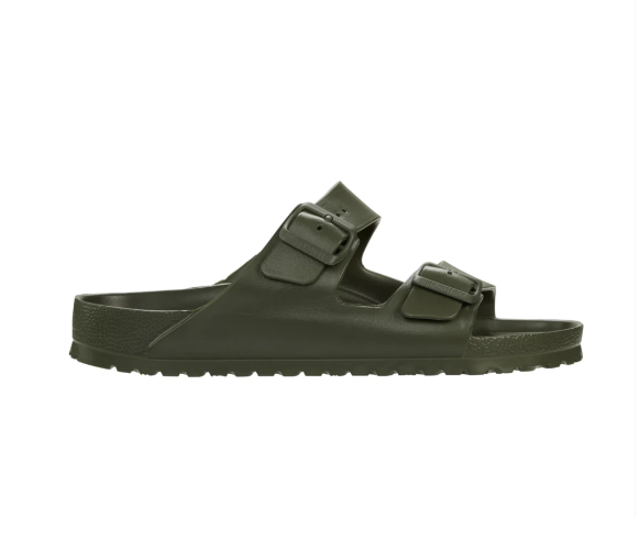 Mens Birkenstock Arizona Eva Sandals Khaki