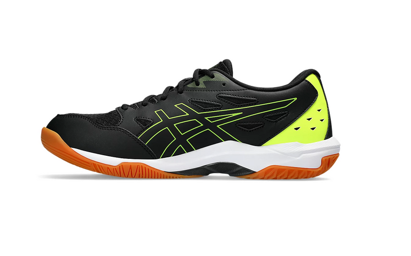 Mens Asics Gel-Rocket 11 Black/White Athletic Volleyball Indoor Sport Shoes