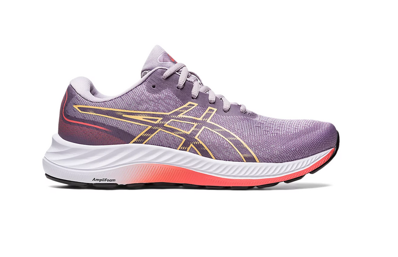 Womens Asics Gel-Excite 9 Violet Quartz/ Light Orange Athletic Running Shoes
