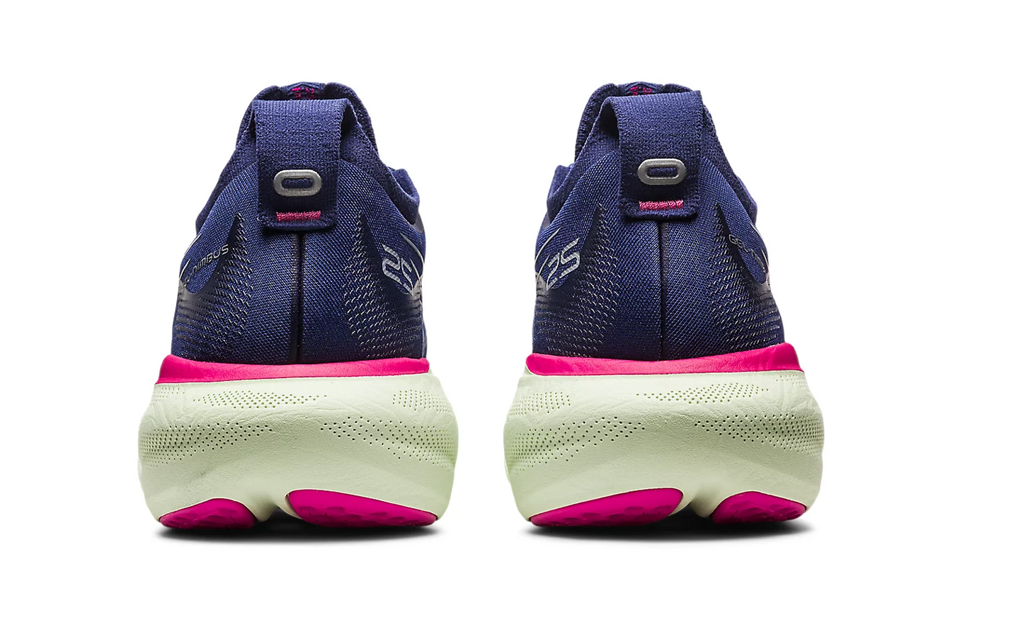 Womens Asics Gel-Nimbus 25 Shoes Indigo Blue/Pure Silver