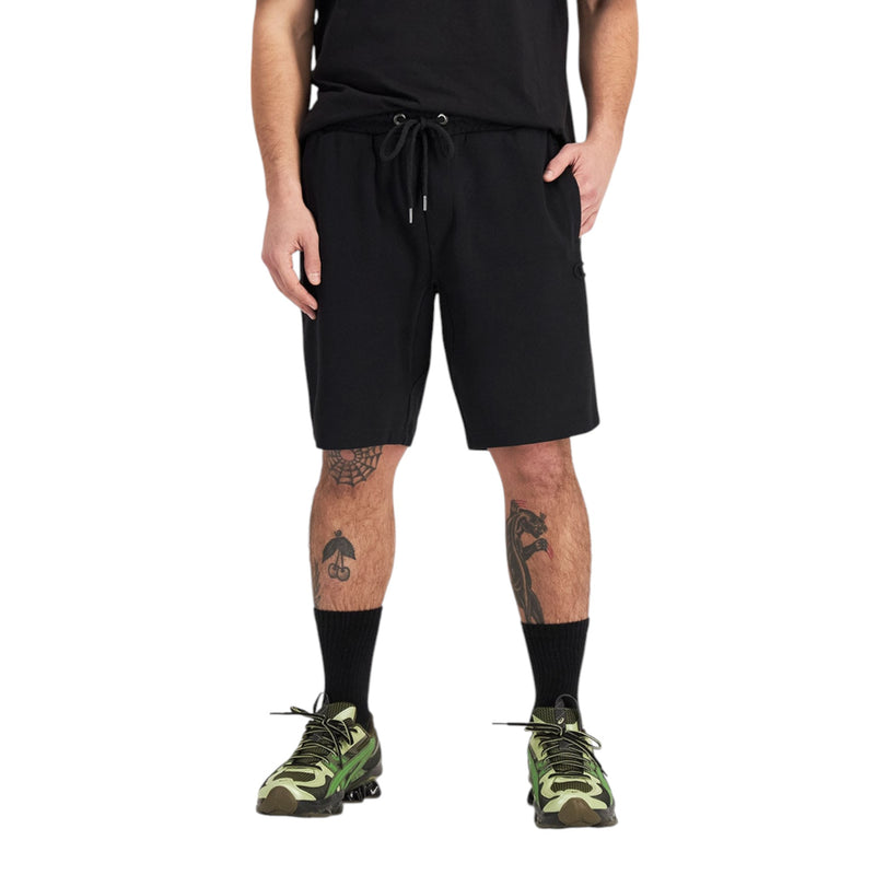 Mens Champion Legacy Tech Black Shorts