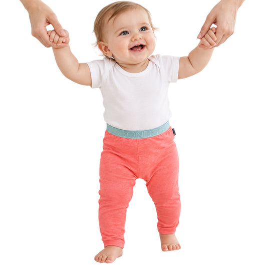 Baby Unisex Bonds Stretchy Leggings Pink