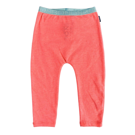 Unisex Kids Bonds Stretchy Leggings Pink