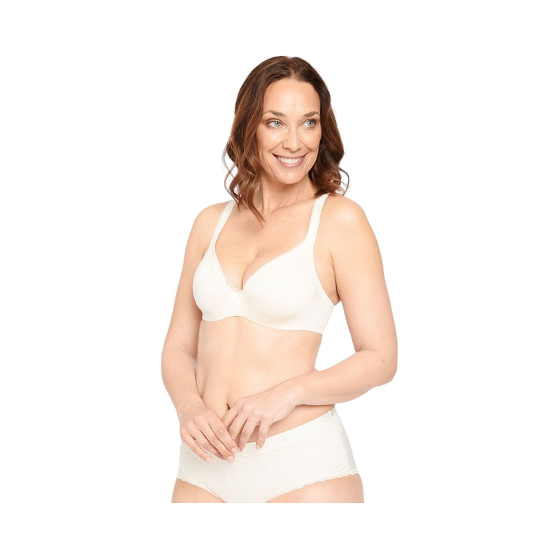 5 x Berlei Womens Barely There Luxe Contour Bra Ivory