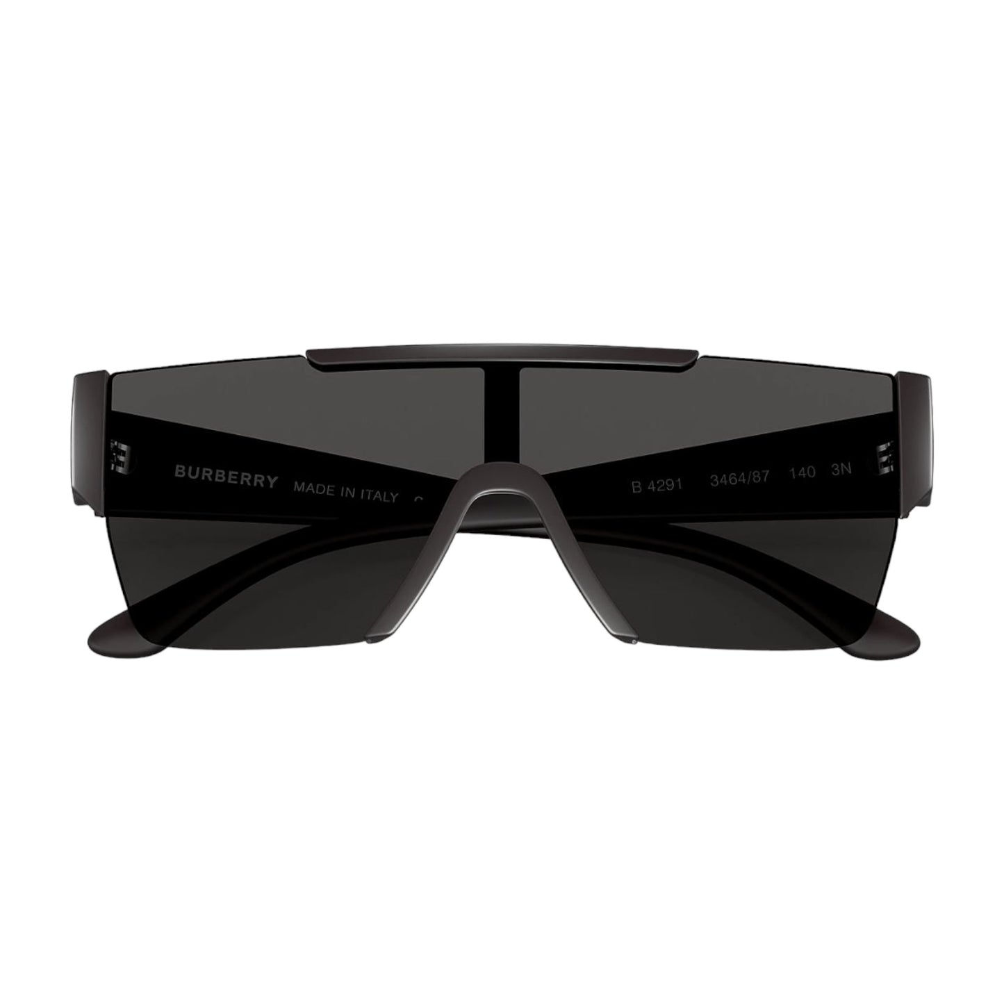 Unisex Adults Burberry BE4291 Sunglasses Matte Black/Grey