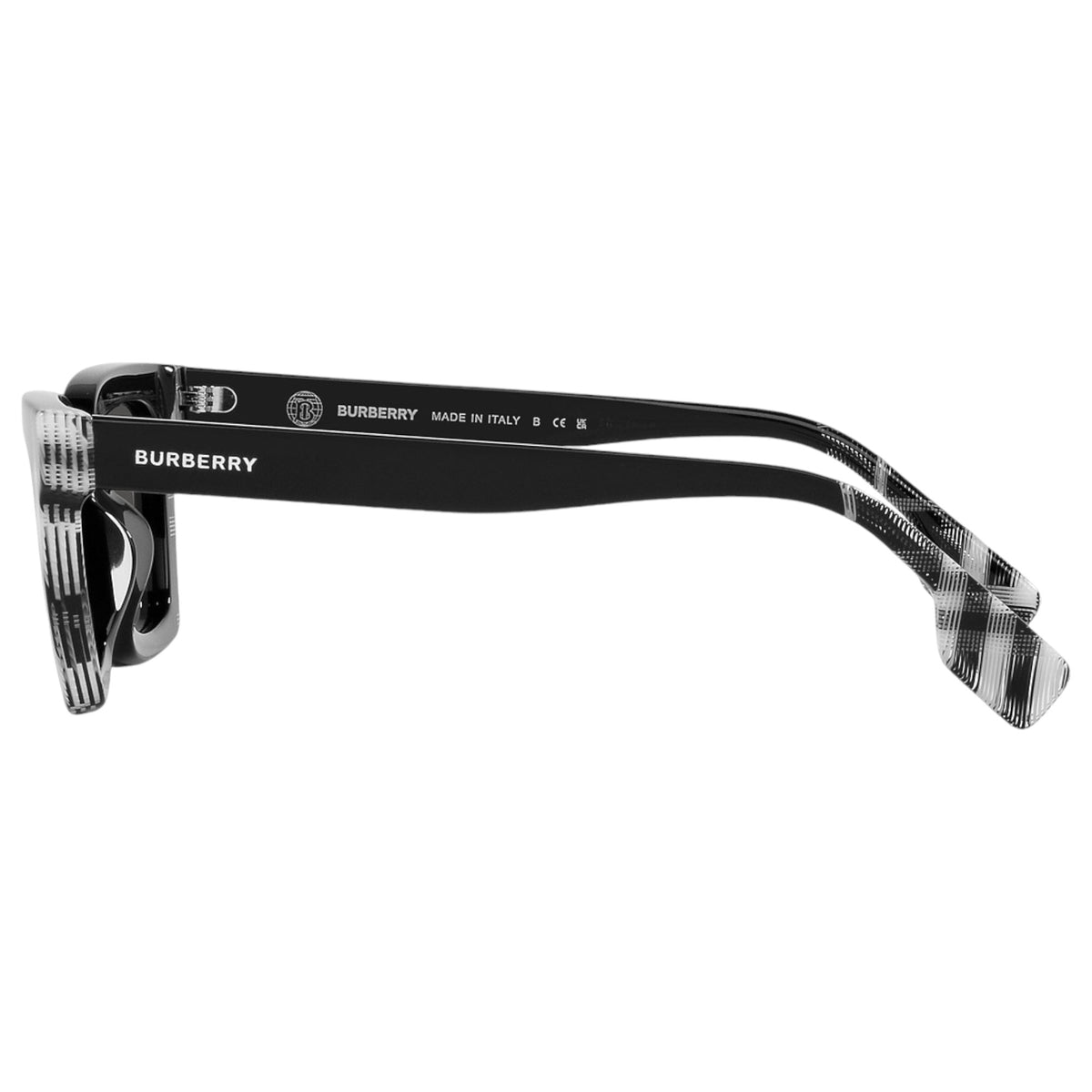 Womens Burberry Briar BE4392U Sunglasses Black/White Check