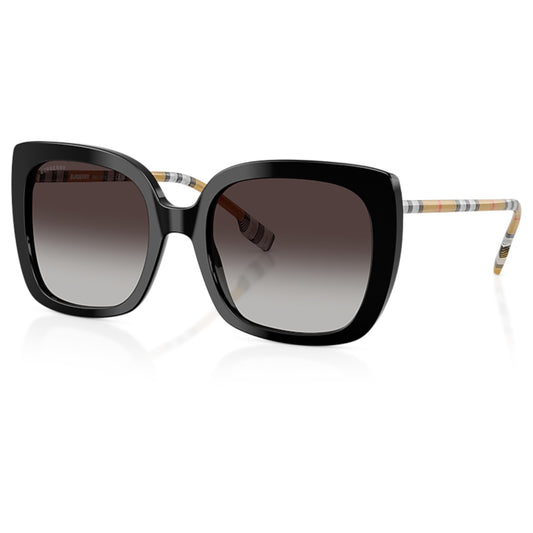 Womens Burberry Caroll BE 4323 Sunglasses Black