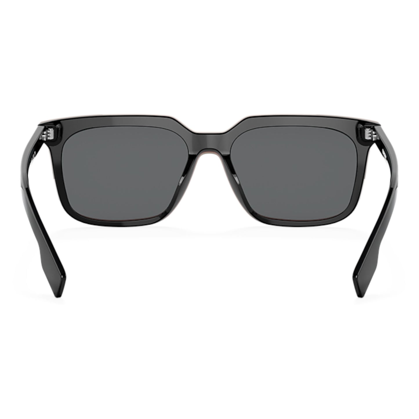 Men Burberry Be4337 379887 Black Square Dark Grey Sunglasses