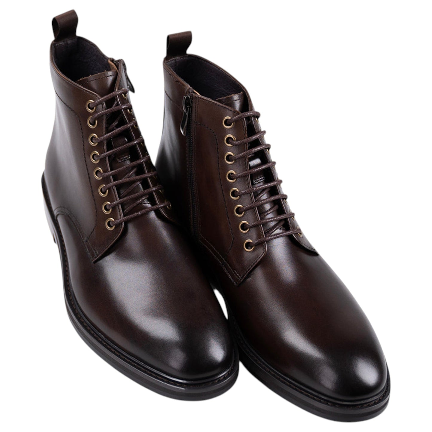 Mens Batsanis Belmont Boots Brown