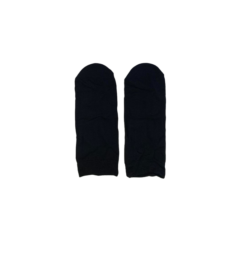 Womens Berlei Sheer Relief Cotton Blend Anklet 60 Denier Stocking Black Socks