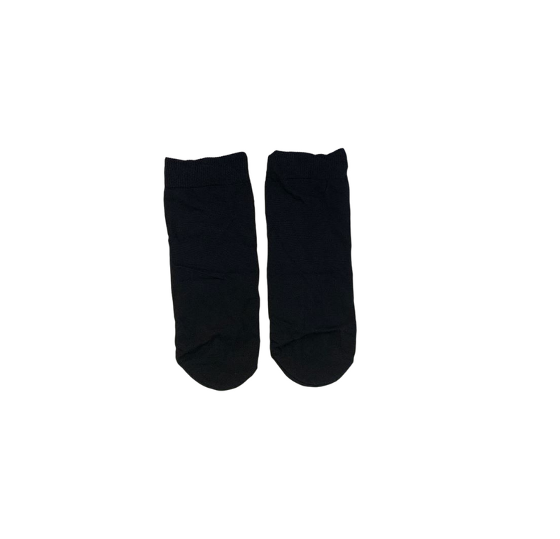 2 x Womens Berlei Sheer Relief Cotton Blend Anklet 60 Denier Black Socks