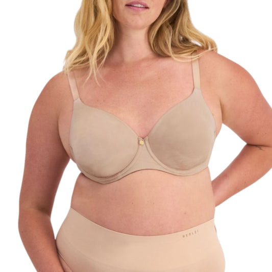Womens Berlei Lift & Shape Non Contour Underwire Bra Nude