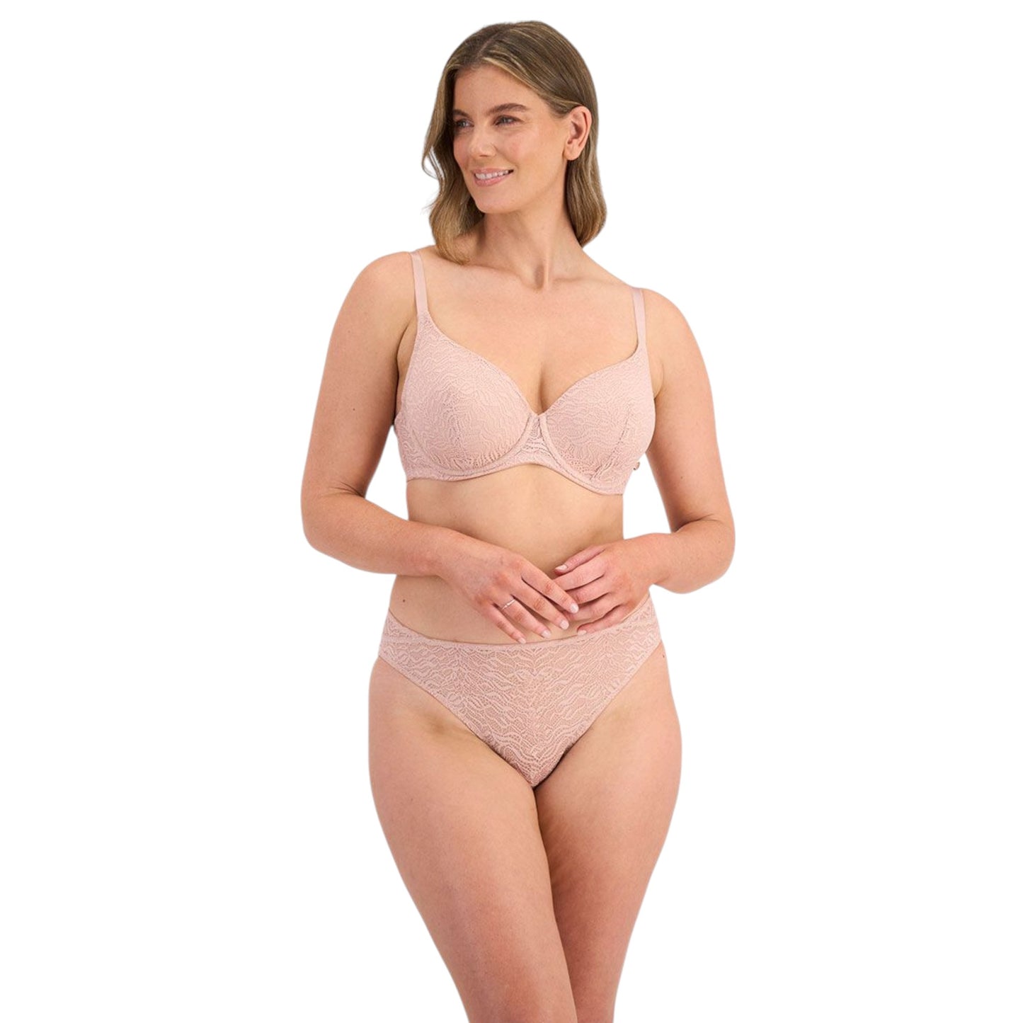 Womens Berlei Because Lightly Lined Bra Nude
