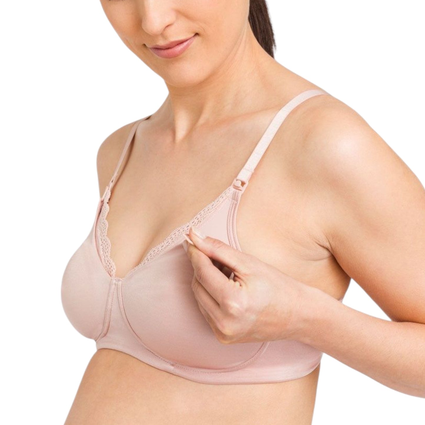 Womens Berlei Comfort Lace Maternity Bra Nude