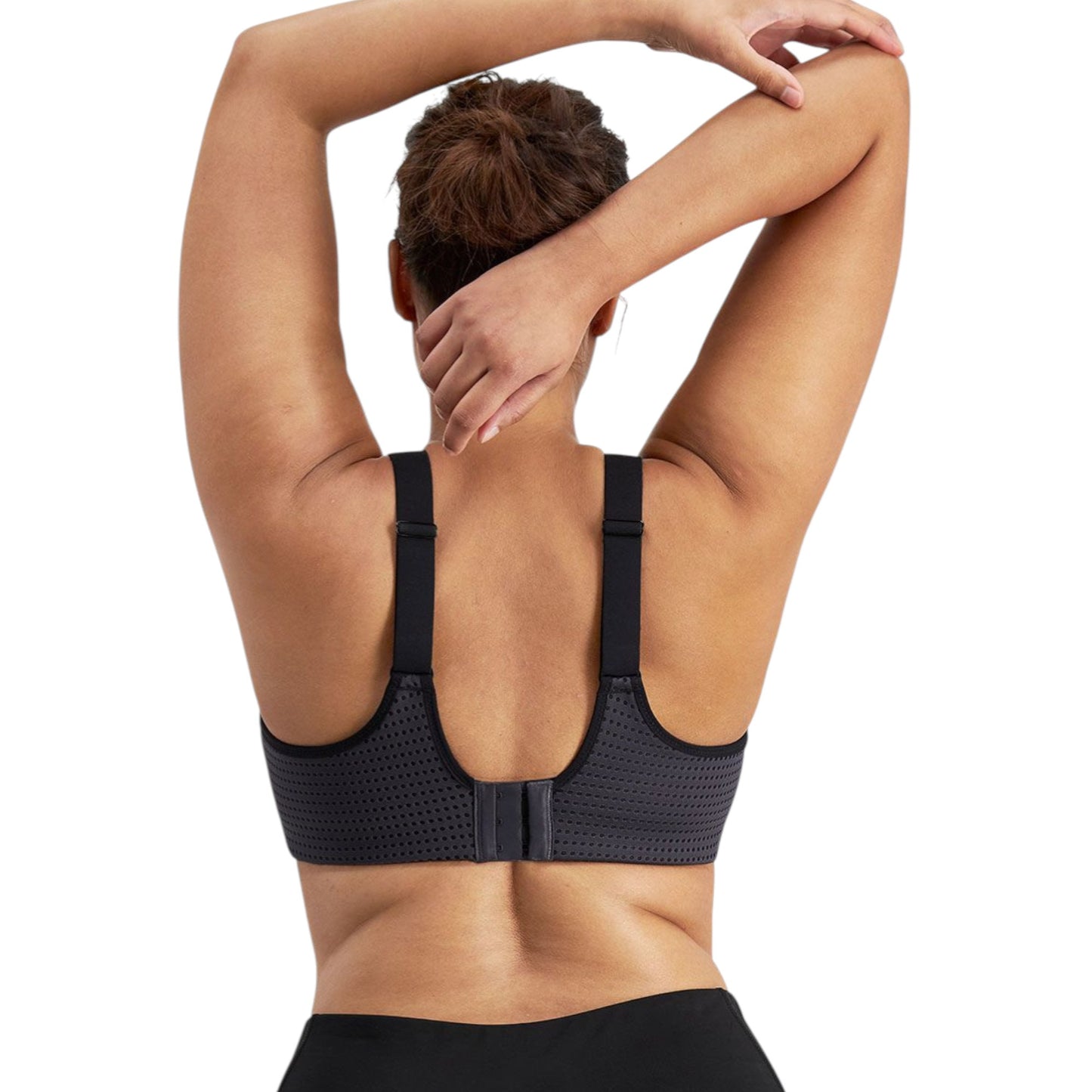 Womens Berlei ProElite Non-Contour Crop Bra Black
