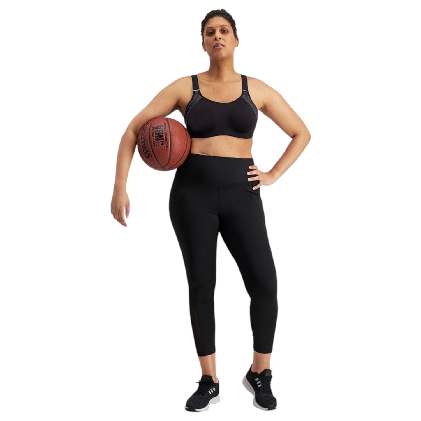 Womens Berlei ProElite Non-Contour Crop Bra Black