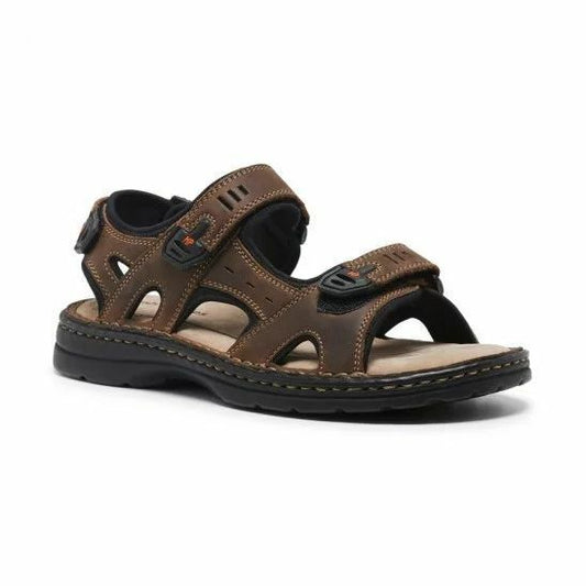 Mens Hush Puppies Simmer Sandals Brown