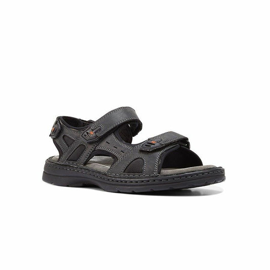 Mens Hush Puppies Simmer Sandals Black