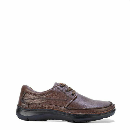 Mens Hush Puppies Borrow Shoes Brown