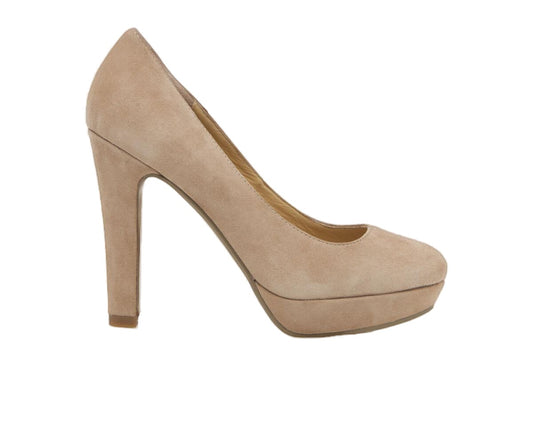 Womens Zasel Mara Heels Beige