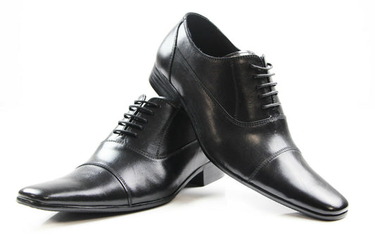 Mens Zasel Julian Shoes Black