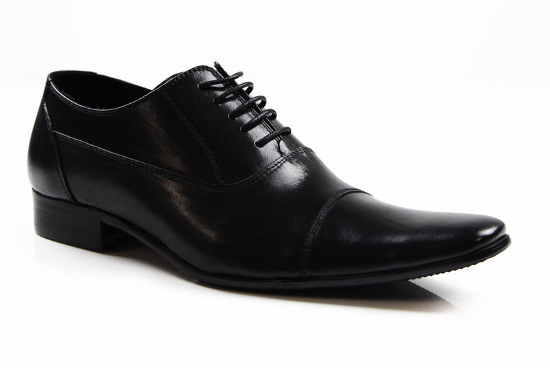 Mens Zasel Julian Leather Lace Up Work Dress Formal Casual Mens Wedding Shoes