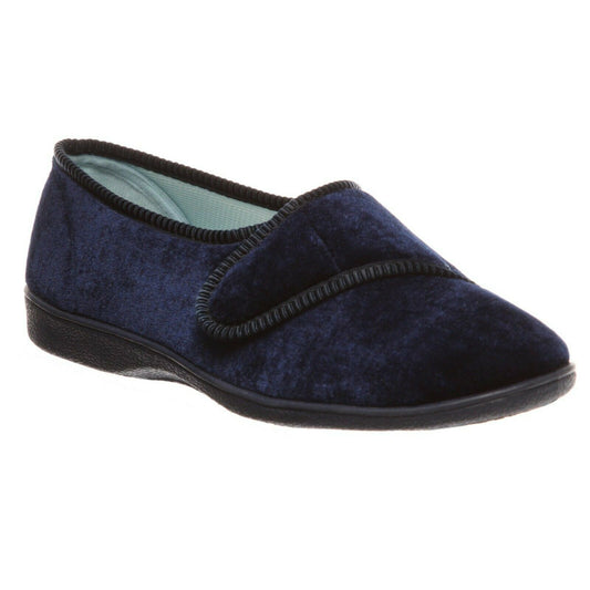 Womens Grosby Lilian Slippers Deep Navy