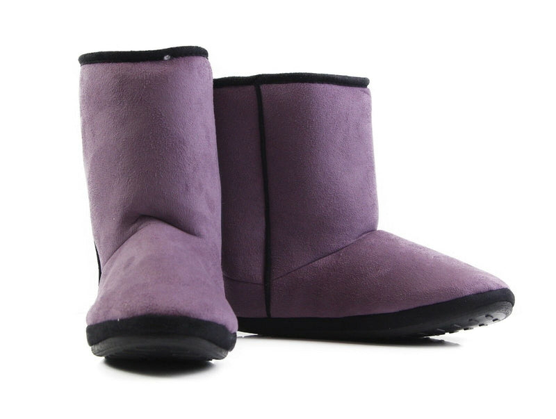 Womens Grosby Purple Hoodies Ugg Slippers Night Short Boot Boots