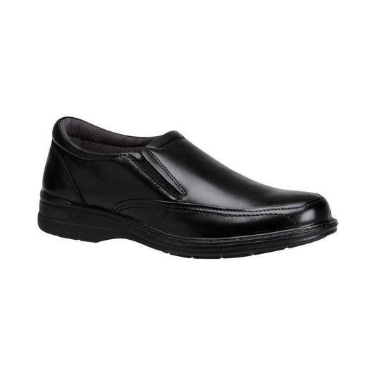 Mens Hush Puppies Transit Shoes Black