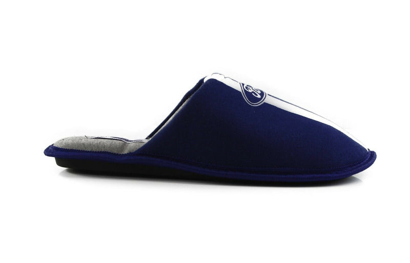 Ford Mens Grosby Scuff Blue Slippers Slip On Home Slipper