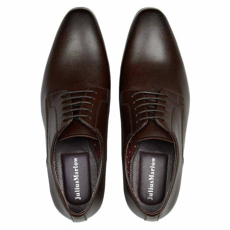 Mens Julius Marlow Jaunt Mocha Lace Up Dress Formal Shoes