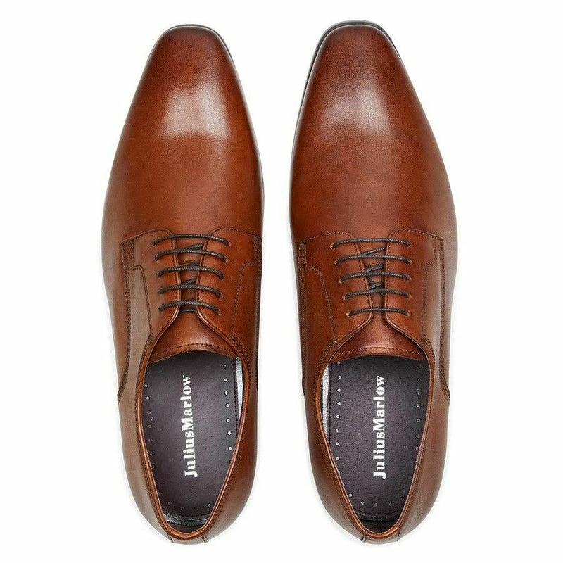 Mens Julius Marlow Jaunt Cognac Lace Up Dress Formal Shoes