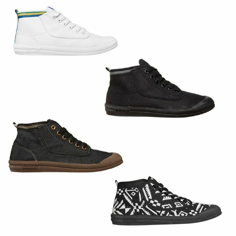 Mens Dunlop Volley Hi Leap Top Volleys Mens Sneakers Casual Canvas Lace Shoes
