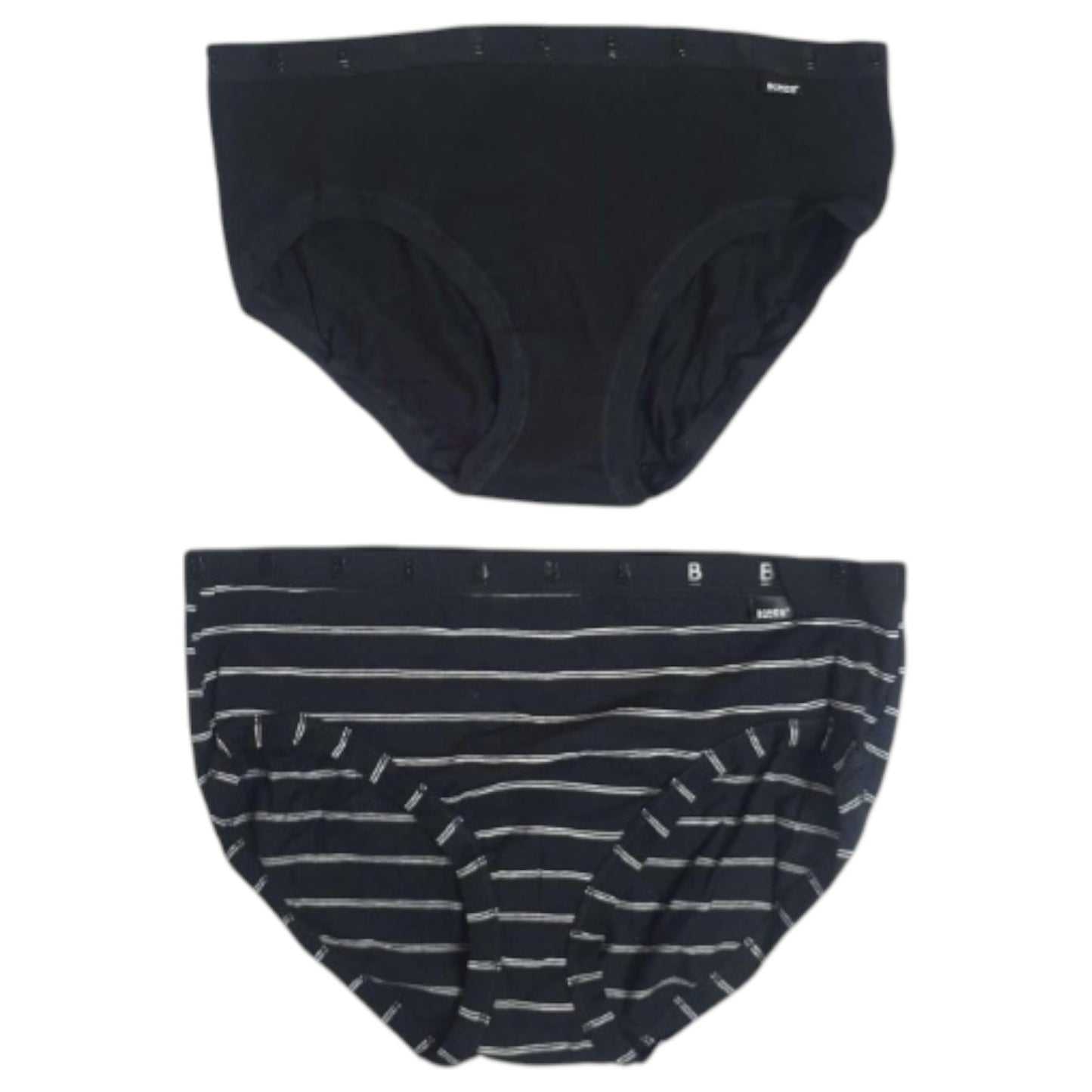 2 Pack Womens Bonds Comfy Midi Briefs Underwear Black