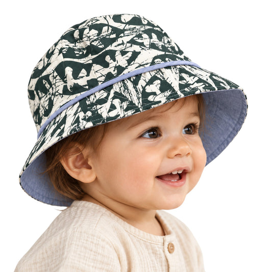 Baby Unisex Bonds Reversible Hat Balik Leaf