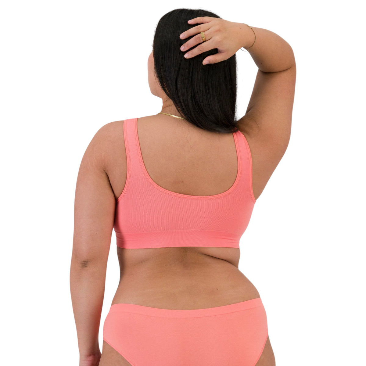Womens Bonds Comfy Seamless Crop Bra Black