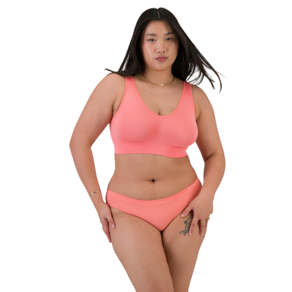 Womens Bonds Comfy Seamless Crop Bra Black