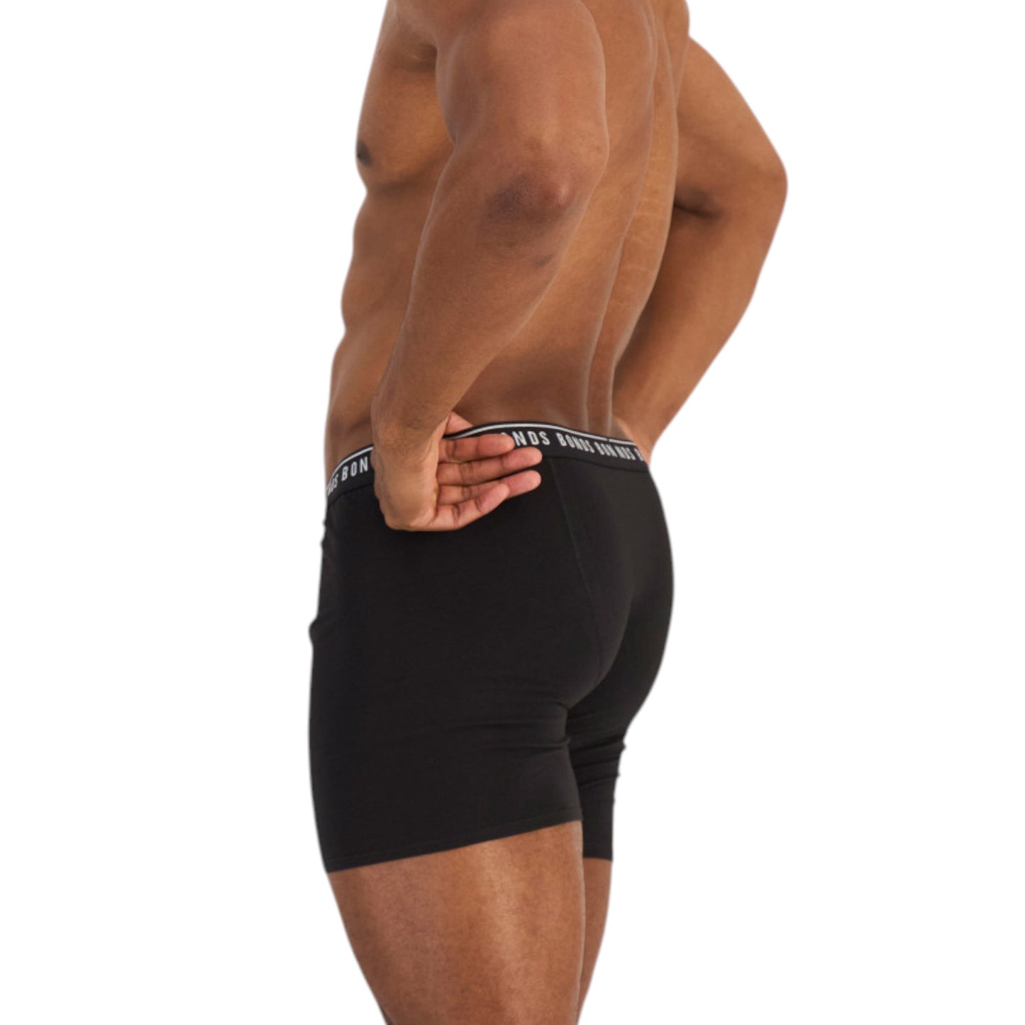 6 Pack Mens Bonds Cotton Stretch Trunks Underwear Black/Blue