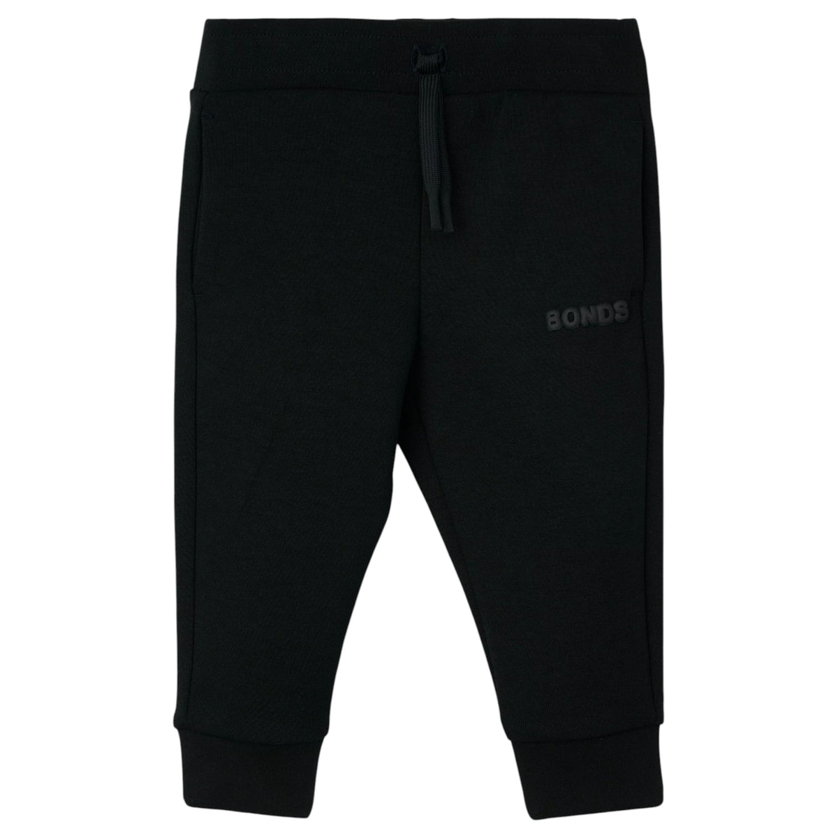 Bonds Kids Baby Tech Sweats Trackie Black Pants