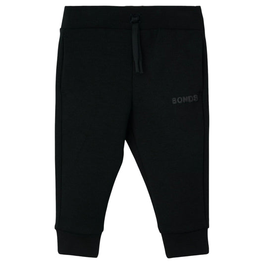 Unisex Kids Bonds Tech Sweats Trackie Leggings Black