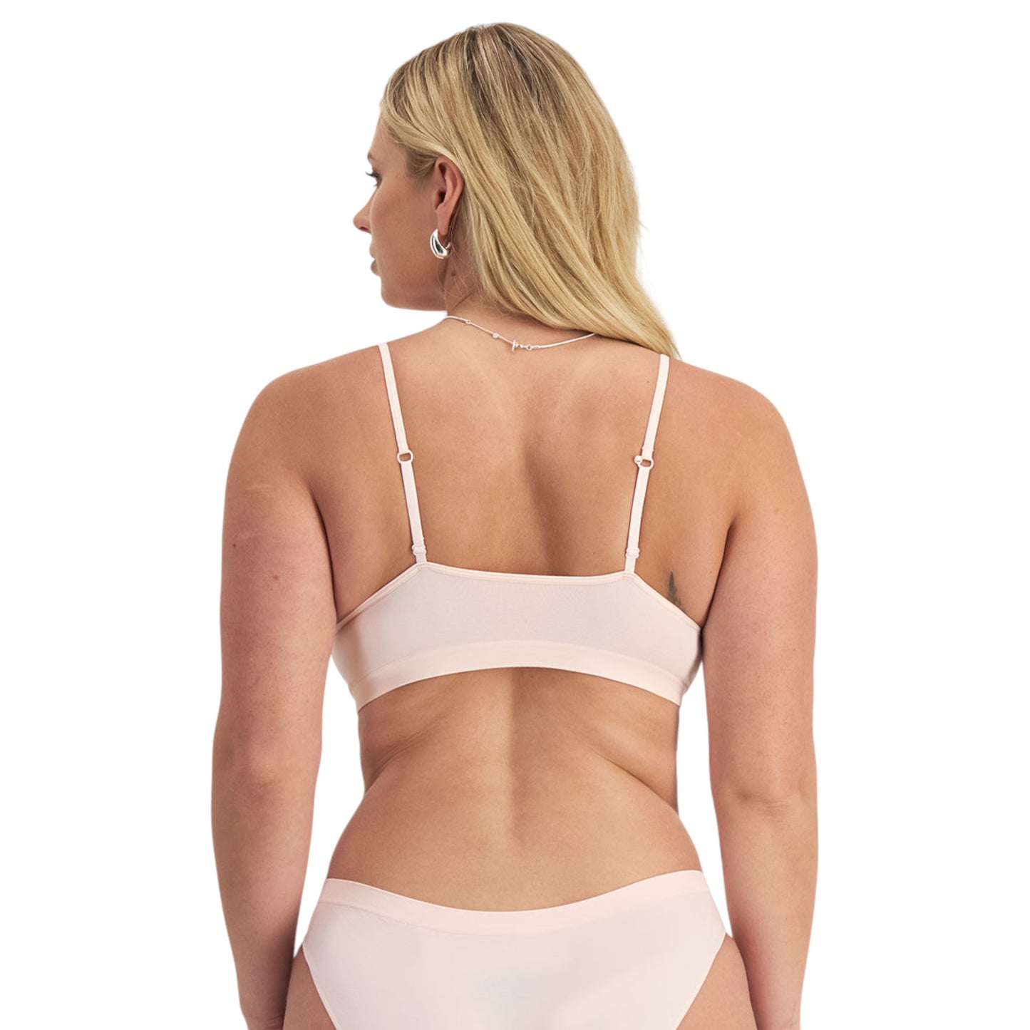 Womens Bonds Match Its Wirefree Bra Nude Gloss