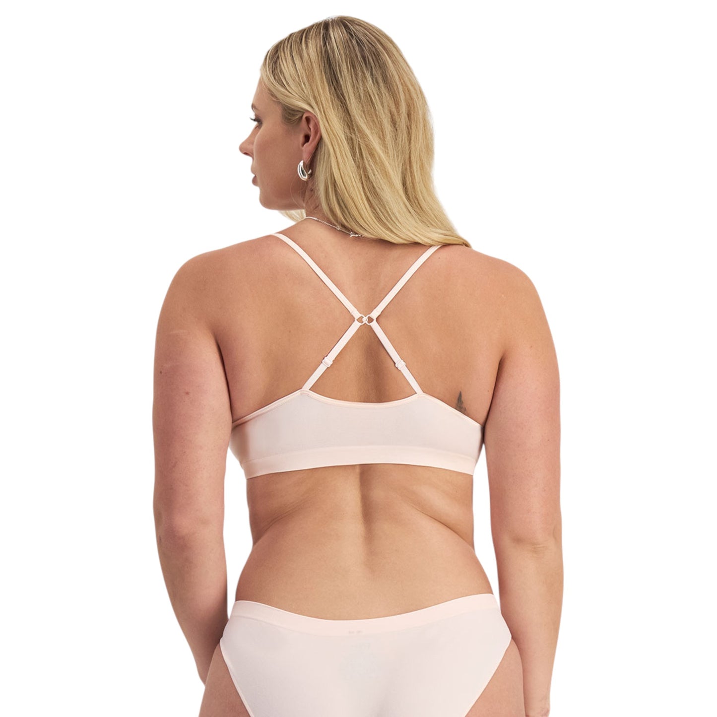 Womens Bonds Match Its Wirefree Bra Nude Gloss